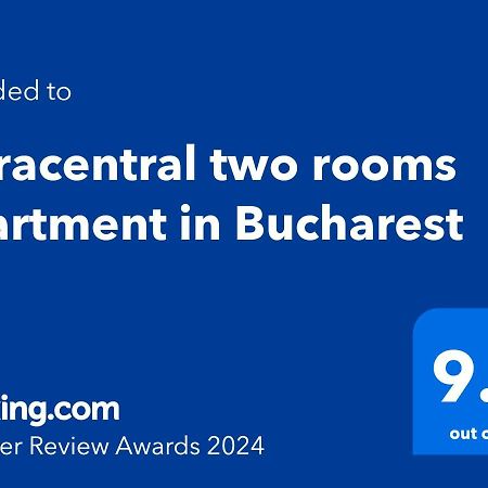 Ultracentral Two Rooms Apartment In บูคาเรสต์ ภายนอก รูปภาพ