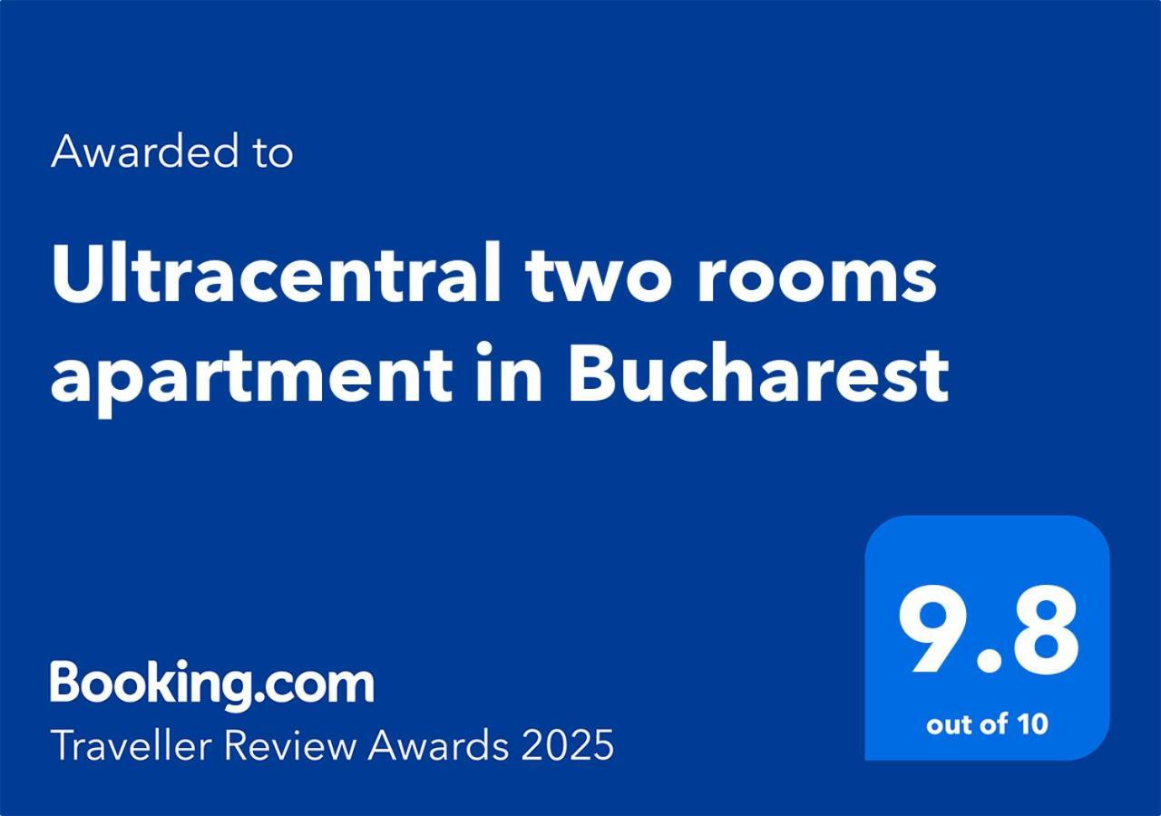 Ultracentral Two Rooms Apartment In บูคาเรสต์ ภายนอก รูปภาพ